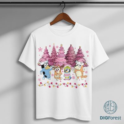 Christmas Bluey Family Shirt - Bluey Party Sweatshirt, Bluey Christmas Trip Shirt, Matching Family Holiday Shirt Christmas Bluey Family Shirt - Bluey Party Sweatshirt, Bluey Christmas Trip Shirt, Matching Family Holiday Shirt