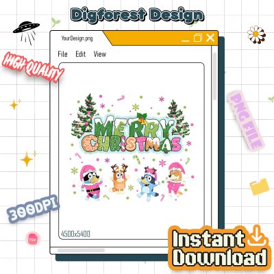 Bluey Merry Christmas Family Shirt - Bluey Holiday Sweatshirt, Family Christmas Hoodie, Bluey Xmas Party Shirt Bluey Merry Christmas Family Shirt - Bluey Holiday Sweatshirt, Family Christmas Hoodie, Bluey Xmas Party Shirt