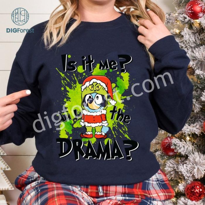 Bluey Merry Blueymas Christmas Shirt, Bluey Family Christmas Tee, Kids Bluey Xmas Shirt, Bluey and Bingo Holiday Shirt, Christmas Matching Family Shirt