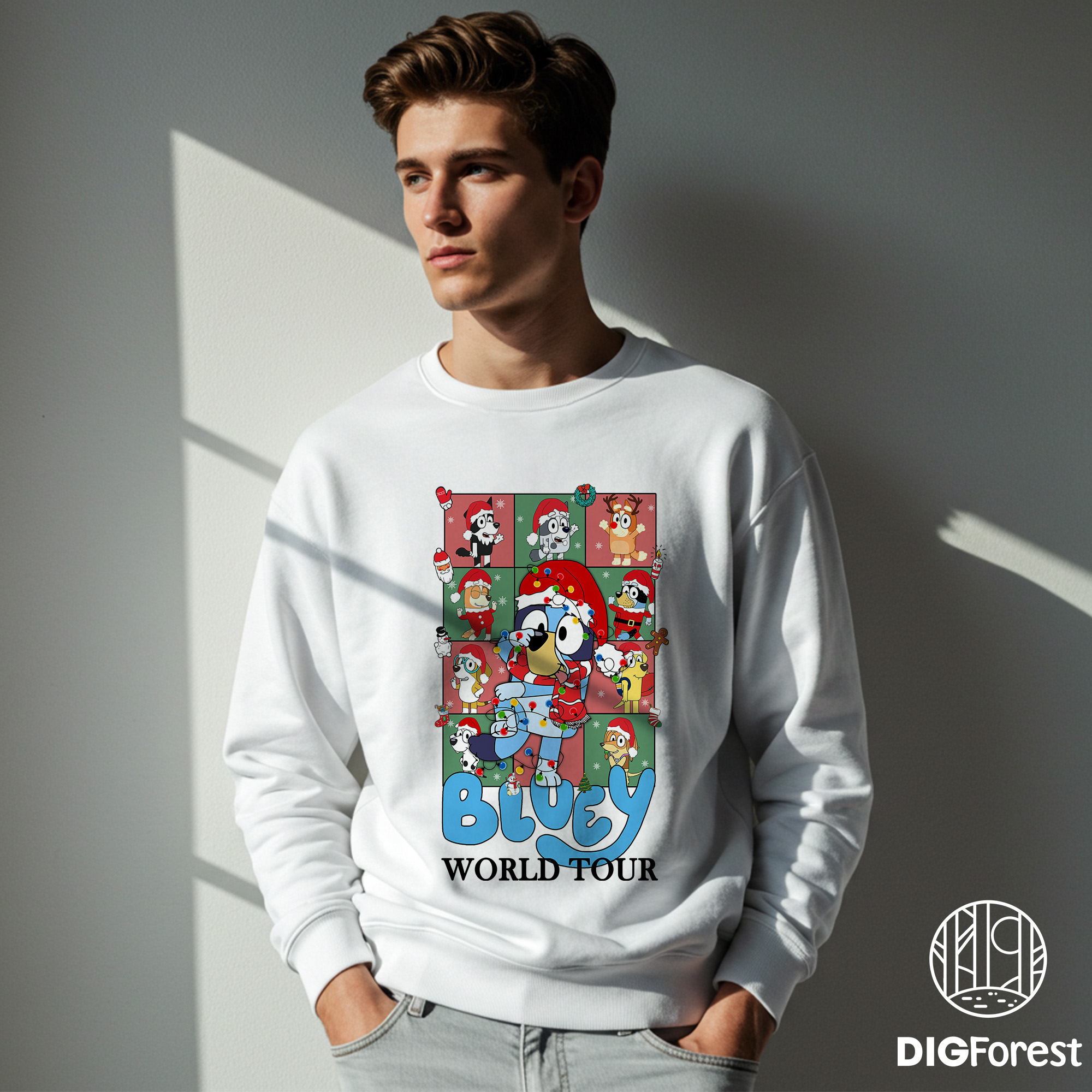 Bluey Family Merry Christmas 2025 Shirt - Bluey Mum Dad Couple Sweatshirt, Bluey Bingo Holiday Shirt, Kids Christmas Shirt Bluey Family Merry Christmas 2025 Shirt - Bluey Mum Dad Couple Sweatshirt, Bluey Bingo Holiday Shirt, Kids Christmas Shirt