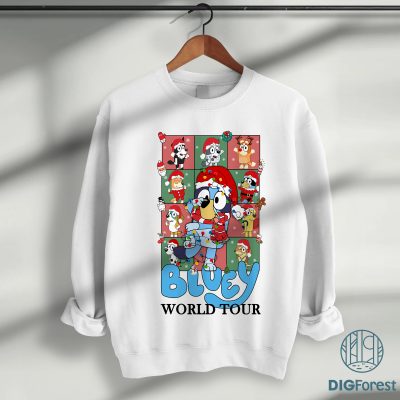 Bluey Family Merry Christmas 2025 Shirt - Bluey Mum Dad Couple Sweatshirt, Bluey Bingo Holiday Shirt, Kids Christmas Shirt Bluey Family Merry Christmas 2025 Shirt - Bluey Mum Dad Couple Sweatshirt, Bluey Bingo Holiday Shirt, Kids Christmas Shirt