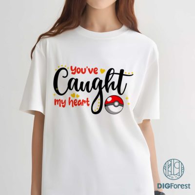 You’ve Caught My Heart PNG – Pokeball Valentine Design, Pikachu Anime Couple Art, Romantic Gift Digital Download You’ve Caught My Heart PNG – Pokeball Valentine Design, Pikachu Anime Couple Art, Romantic Gift Digital Download