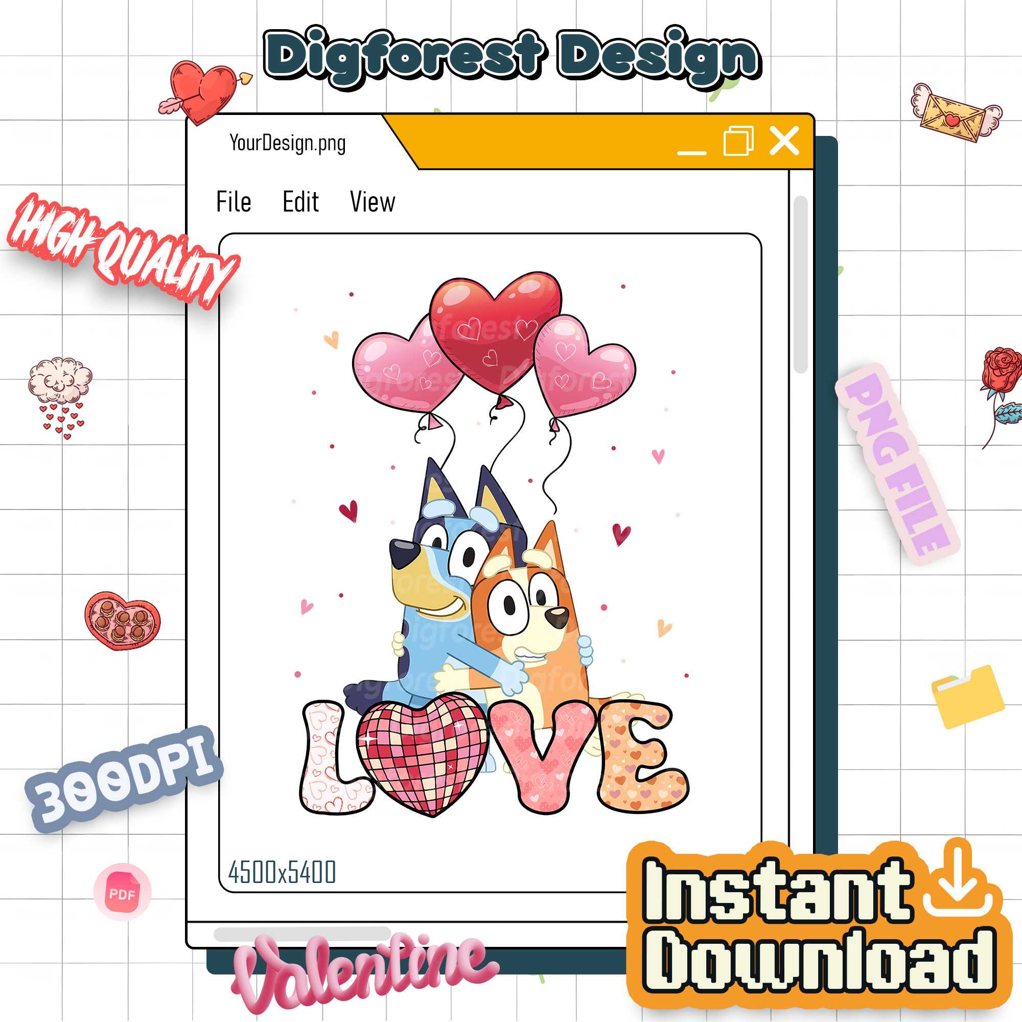 Bluey Dog Valentine PNG – Bluey & Bingo Be Mine Love Design, Family Matching Kids Art, Digital Download Bluey Dog Valentine PNG – Bluey & Bingo Be Mine Love Design, Family Matching Kids Art, Digital Download