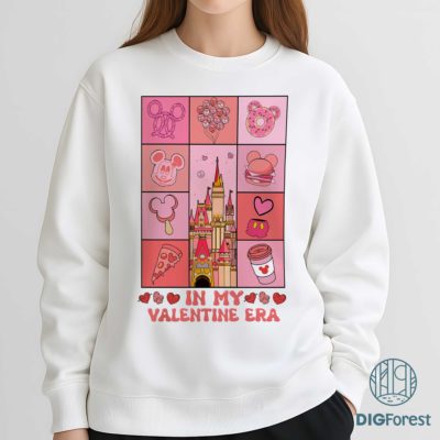 Vintage Disney In My Valentine Era PNG – Romantic Love Theme Art, Couple Matching Design, Valentine Digital Download Vintage Disney In My Valentine Era PNG – Romantic Love Theme Art, Couple Matching Design, Valentine Digital Download