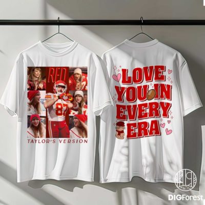 Love You In Every Era PNG – Romantic Valentine Couple Art, Swiftie Inspired Design, Trendy Love Digital Download