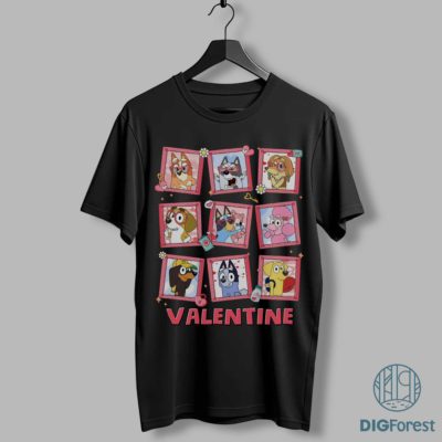 Happy Valentine Bluey PNG – Bluey & Bingo Love Design, Cute Cartoon Heart Art, Kids Digital Download Happy Valentine Bluey PNG – Bluey & Bingo Love Design, Cute Cartoon Heart Art, Kids Digital Download