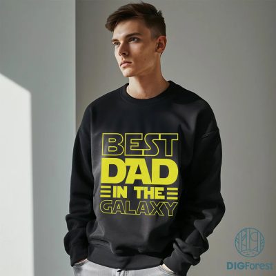 Best Dad In The Galaxy Vintage Shirt | Star Wars Darth Vader Dad Shirt | Galaxy's Edge Father's Day Tee | Gift For Dad 2025