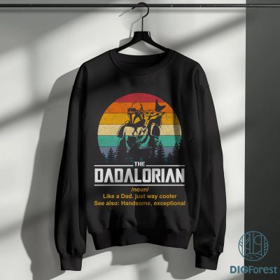 The Dadalorian Shirt – Mandalorian Star Wars Dad Tee, Best Dad Ever, Father’s Day Gift, Disneyland Shirt for Dad