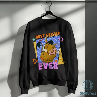 Disney Lion King Best Farter Ever Shirt – Funny Pumbaa Dad Shirt, Simba Mufasa Hakuna Matata Tee, Father’s Day Gift, Animal Kingdom Shirt