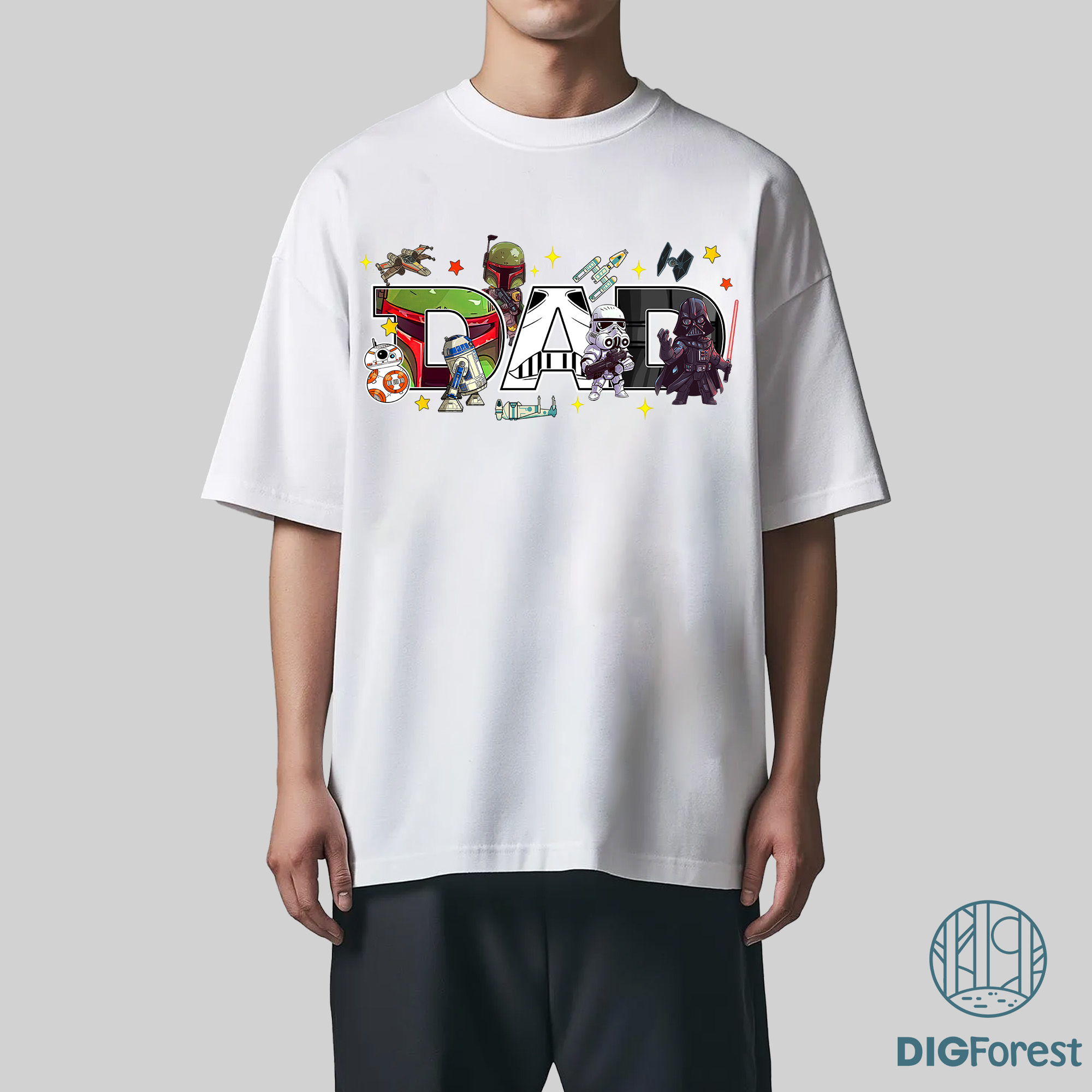 StarWars Dad Family Matching Shirts | Darth Vader Shirt | StarWars Birthday Shirt | Father's Day Gift