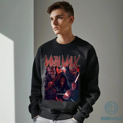 Vintage Star Wars Darth Maul Shirt | Revenge of the Sith Tee | Clone Wars T-Shirt | Galaxy’s Edge Disneyland Shirt | May The Force Shirt