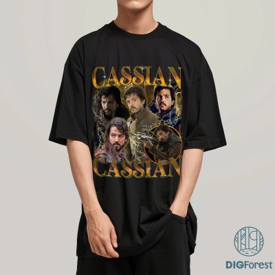 Cassian Andor 90s Vintage Style Shirt, Cassian Andor T-shirt, Cassian Andor Diego Luna Shirt 90s, Starwars Bootleg Png, Digital Download