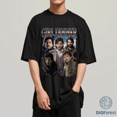 Starwars Cassian Andor Girl Dinner Bootleg Shirt, Cassian Jeron Andor Shirt, Galaxy's Edge Shirt, Diego Luna Png, Starwars Andor Png