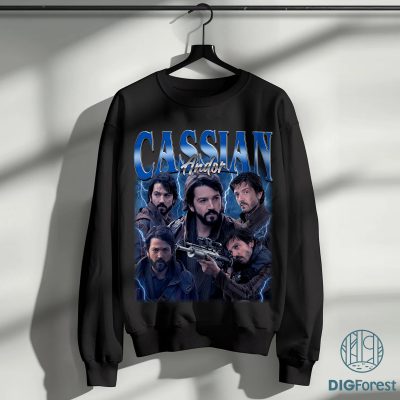 Vintage Cassian Andor 90s Vintage Style Shirt, Cassian Andor Png, Cassian Andor Diego Luna 90s, Starwars Bootleg Shirt, Digital Download