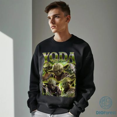 Baby Yoda Bootleg Shirt, Anakin Skywalker Vintage 90s Shirt, Starwars Characters Shirt, Starwars Fan Gift, Graphic Tees For Women Trendy