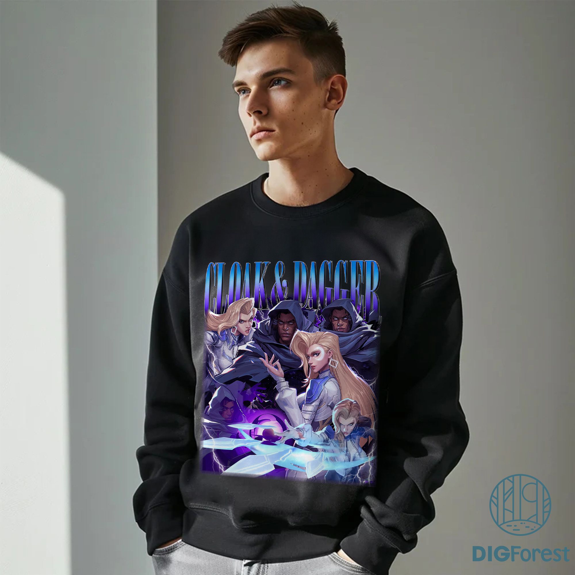 Cloak and Dagger MCU Rival Shirt, Comic-Inspired Unisex Shirt, Cloak and Dagger Shirt, Superhero Fans, Gifts for Comic Lovers, Digital Download Cloak and Dagger MCU Rival Shirt, Comic-Inspired Unisex Shirt, Cloak and Dagger Shirt, Superhero Fans, Gifts for Comic Lovers, Digital Download