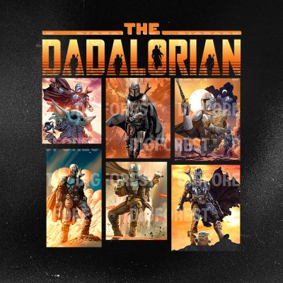 Dadalorian Shirt – Star Wars Father's Day Shirt, Dad and Baby Matching Tee, New Dad Gift, Mandalorian Dad Shirt, Daddy and Son Shirt