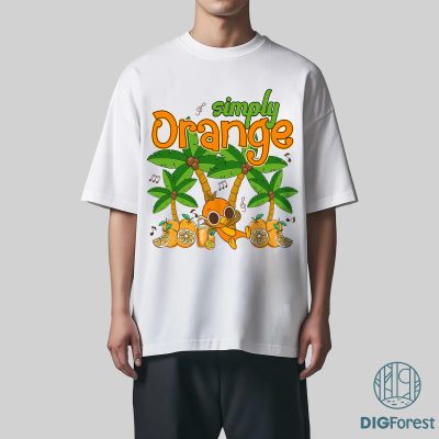 Funny Orange Bird Shirt – Simply Orange, Think Orange Summer Tee, Epcot World Inspired