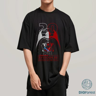 Starwars Revenge of The Sith Vintage Washed Shirt, Anakin Skywalker Darth Vader, Starwars Oversized Wash Shirt, Galaxy's Edge May The 4th