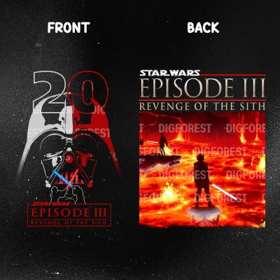 Starwars Revenge of The Sith Vintage Washed Shirt, Anakin Skywalker Darth Vader, Starwars Oversized Wash Shirt, Galaxy's Edge May The 4th