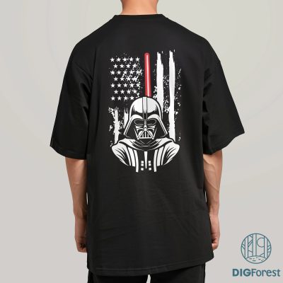 Starwars Darth Vader American Flag Vintage Shirt, Starwars Darth Vader Shirt, Anakin Skywalker Shirt, May The 4th Galaxy's Edge Shirt