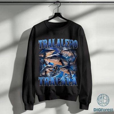 Tralalero Tralala Funny Shark Meme Shirt, Tralalero Tralala Bootleg Brainrot Italian Shirt, Shark With Shoes, Tralalero Tralala Shark Meme
