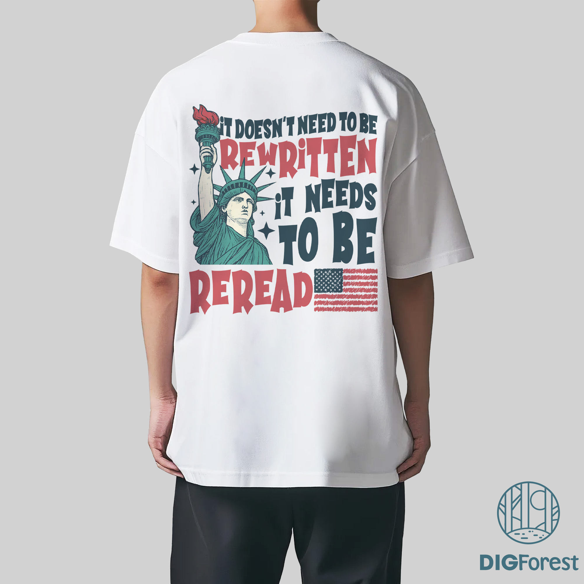 It Doesn’t Need To Be Rewritten It Needs To Be Reread Shirt – We The People 4th of July Shirt, Patriotic Independence Day Tee It Doesn’t Need To Be Rewritten It Needs To Be Reread Shirt – We The People 4th of July Shirt, Patriotic Independence Day Tee