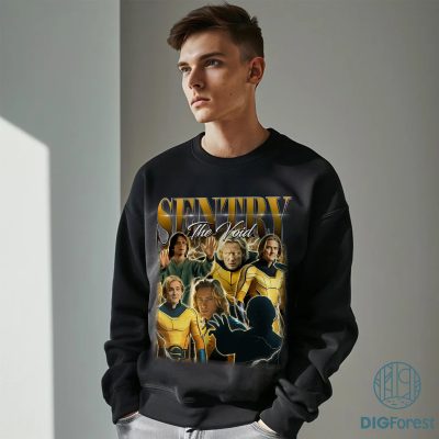 Sentry Bootleg Rap Shirt – The New Avengers Bob Lewis Pullman Homage, Robert Reynolds Retro 90s Thunderbolts Shirt