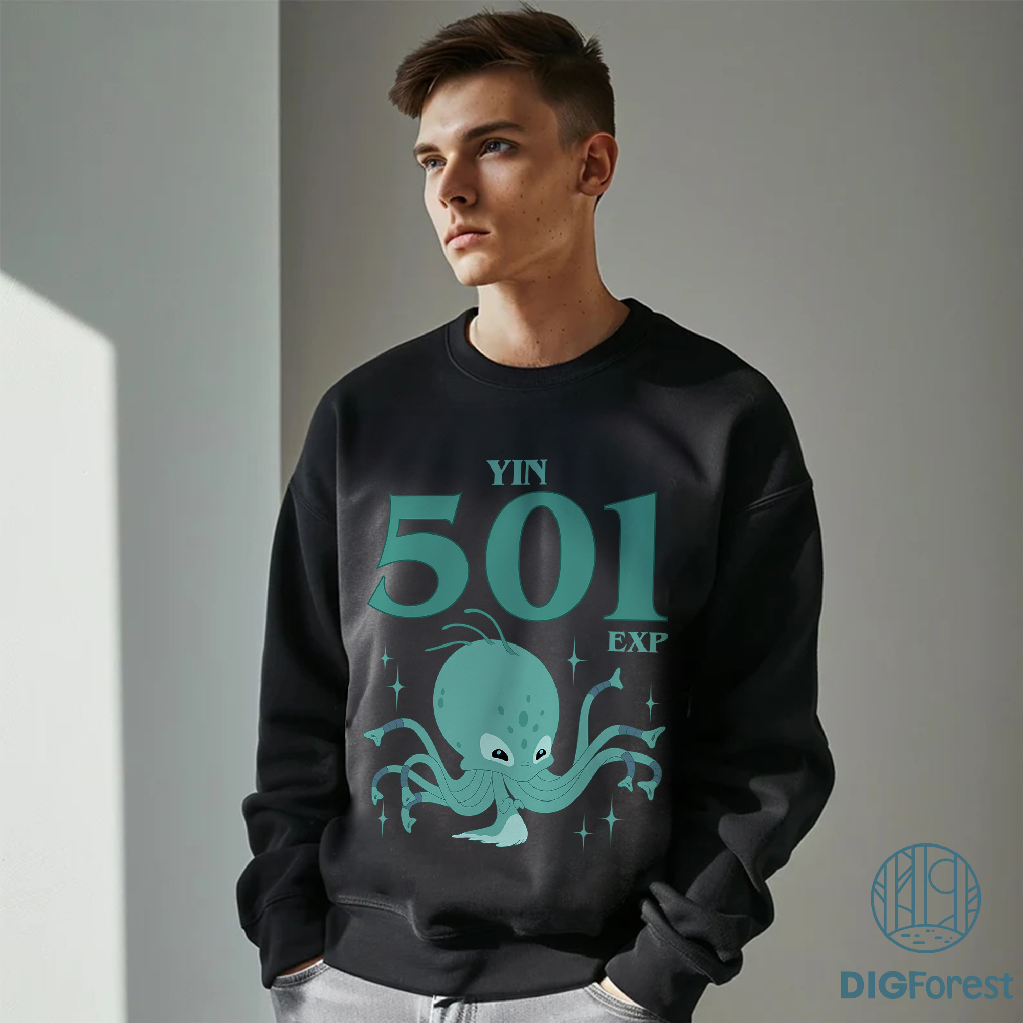 Disney Experiment 501 Yin Shirt – Lilo and Stitch Yin Octopus Tee, Cute Disney Villain Experiment Shirt, Stitch Movie Gift Disney Experiment 501 Yin Shirt – Lilo and Stitch Yin Octopus Tee, Cute Disney Villain Experiment Shirt, Stitch Movie Gift