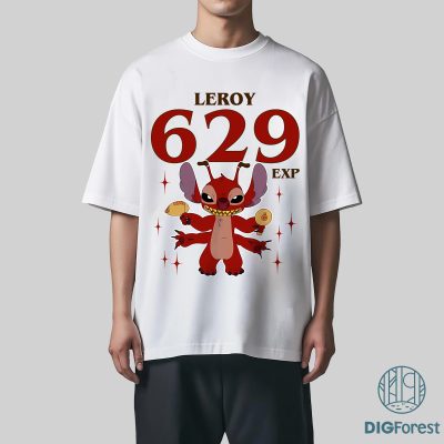 Disney Experiment 629 Leroy Shirt – Lilo and Stitch Villain Tee, Leroy Evil Twin Shirt, Cute Disney Matching Outfit
