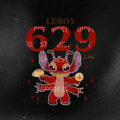 Disney Experiment 629 Leroy Shirt – Lilo and Stitch Villain Tee, Leroy Evil Twin Shirt, Cute Disney Matching Outfit