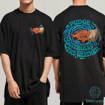 Pudge Controls The Weather Shirt – Lilo & Stitch Disneyland Family Matching Tee, Magic Kingdom Birthday Gift, WDW Shirt