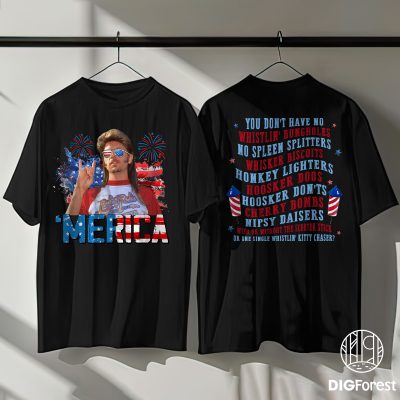 Joe Dirt Merica 4th of July Shirt – America Patriotic Tee, 4th July Sublimation Design, Memorial Day Shirt