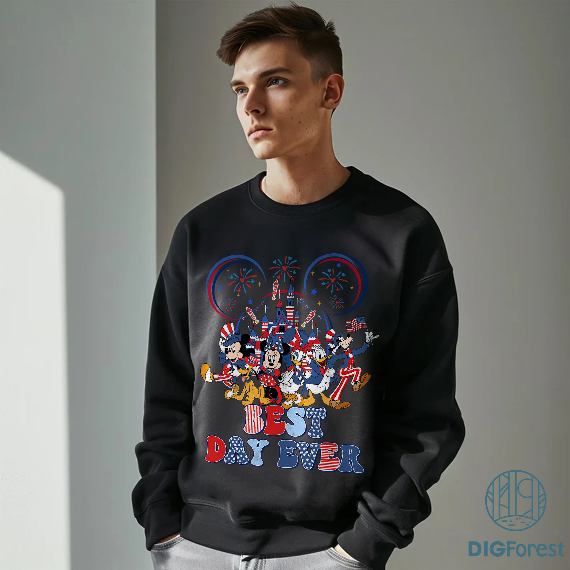 Disney 4th of July Best Day Ever Mickey and Friends Independence Day Shirt, Patriotic Memorial Day Tee Disney 4th of July Best Day Ever Mickey and Friends Independence Day Shirt, Patriotic Memorial Day Tee