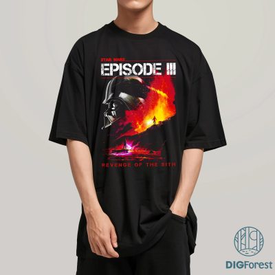 Revenge of the Sith Starwars Shirt, Anakin Skywalker Darth Vader Shirt, Revenge of the Sith Starwars 20th Anniversary, May The 4th