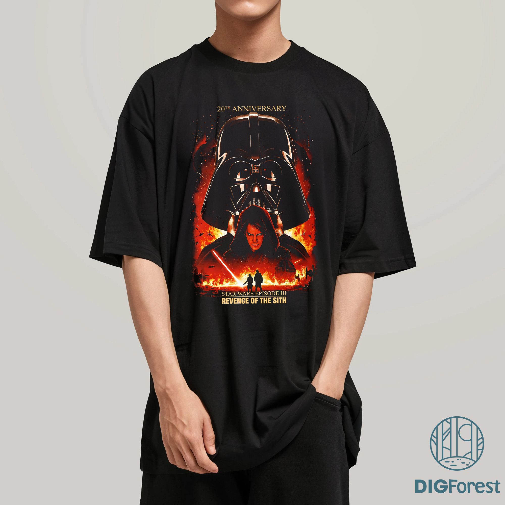 Revenge of the Sith Starwars Shirt, Anakin Skywalker Darth Vader Shirt, Revenge of the Sith Starwars 20th Anniversary, May The 4th