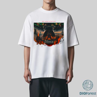 Starwars 20th Anniversary Episode III Revenge Of The Sith Shirt, Retro Anakin Skywalker Shirt, Starwars Revenge Of The Sith Shirt