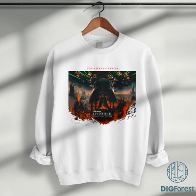 Starwars 20th Anniversary Episode III Revenge Of The Sith Shirt, Retro Anakin Skywalker Shirt, Starwars Revenge Of The Sith Shirt