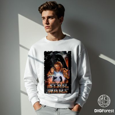 Starwars 20th Anniversary Episode III Revenge Of The Sith Shirt, Retro Anakin Skywalker Shirt, Starwars Revenge Of The Sith Shirt