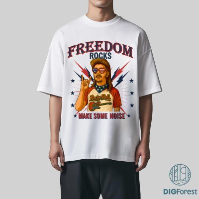 Joe Dirt Freedom Rocks 4th of July Shirt – Patriotic Independence Day Tee
