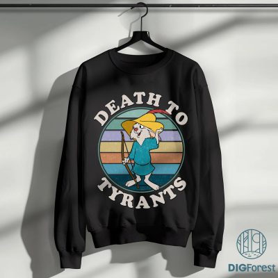 Retro 70s Skippy Rabbit Shirt - Vintage Disney Skippy Rabbit Shirt, Death To Tyrants Shirt, Robin Hood Disney Shirt