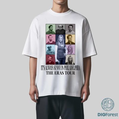 Vintage It's Always Sunny in Philadelphia T-Shirt, Eras Tour Style, Retro Always Sunny Tee, Comedy TV Show Shirt