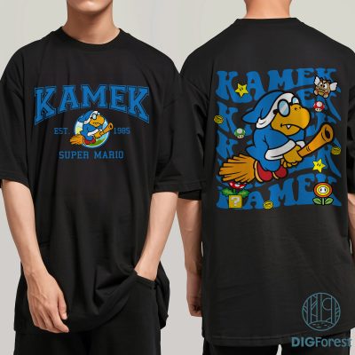 Super Mario Kamek Png | Wizard Kamek Birthday Shirt | Mario Party PNG | Kamek Toddler Shirt | Digital Download