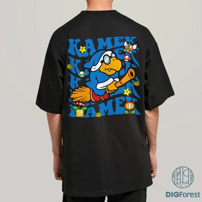 Super Mario Kamek Png | Wizard Kamek Birthday Shirt | Mario Party PNG | Kamek Toddler Shirt | Digital Download