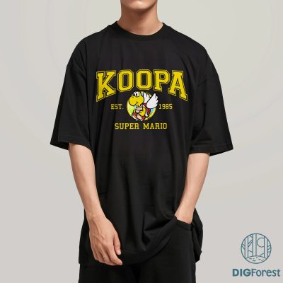 Koopa Super Mario Shirt | Koopa Birthday Party Shirt | Mario Birthday Shirt | Koopa Birthday Shirt | Koopa Character Tee