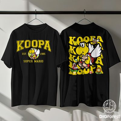 Koopa Super Mario Shirt | Koopa Birthday Party Shirt | Mario Birthday Shirt | Koopa Birthday Shirt | Koopa Character Tee