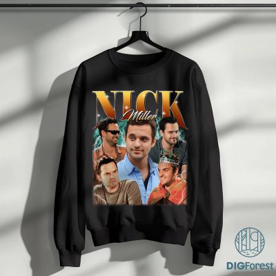 Nick Miller New Girl Homage Png, Vintage Nick Miller T-Shirt, Retro Fan Tee, Nick Miller 90s Style Sweater Nick Miller New Girl Homage Png, Vintage Nick Miller T-Shirt, Retro Fan Tee, Nick Miller 90s Style Sweater