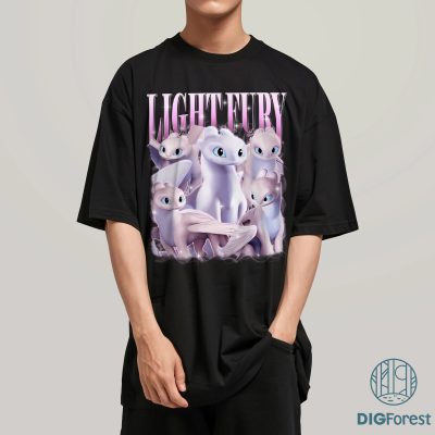 How to Train Your Dragon Light Fury & Toothless Png, Toothless Bootleg Tee, Hidden World Dragon Shirt, Magic Kingdom Shirt