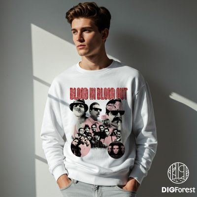 Blood In Blood Out Vintage Movie Png, Vatos Locos Forever Tee, Chicano Culture Shirt, East LA Vatos Locos Shirt, Latino Movie Fan Gift