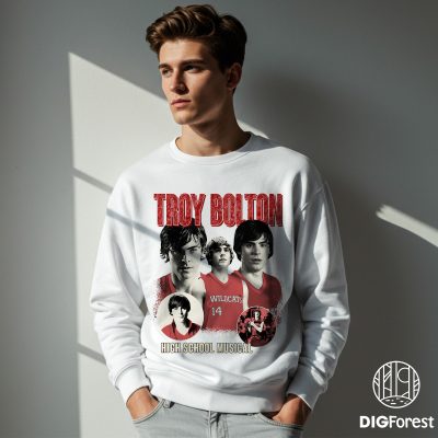 Troy Bolton High School Musical Vintage Png, Retro 90s Troy Bolton Tee, Troy Bolton Fan Gift, Vintage Bootleg High School Musical Shirt Troy Bolton High School Musical Vintage Png, Retro 90s Troy Bolton Tee, Troy Bolton Fan Gift, Vintage Bootleg High School Musical Shirt